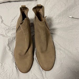 Lucky Brand tan booties